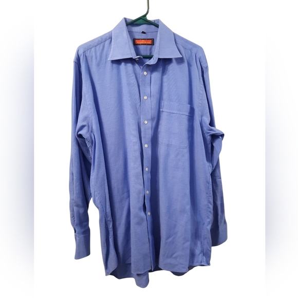 Austin Reed 16 1/2 Blue Men's Shirt - Picture 1 of 10
